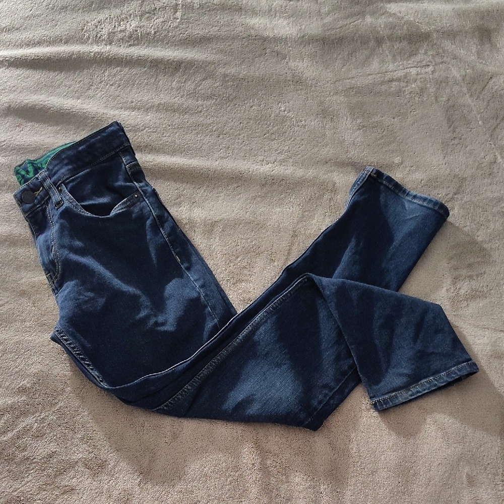 Levi's Dark Blue Straight Leg Women's Jeans